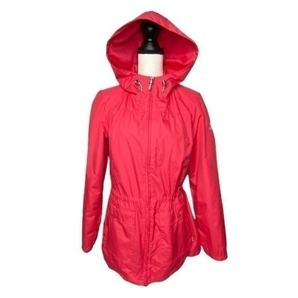 ZeroXposur Hooded Windbreaker Jacket‎ Womens Pink Zip Up Size Large